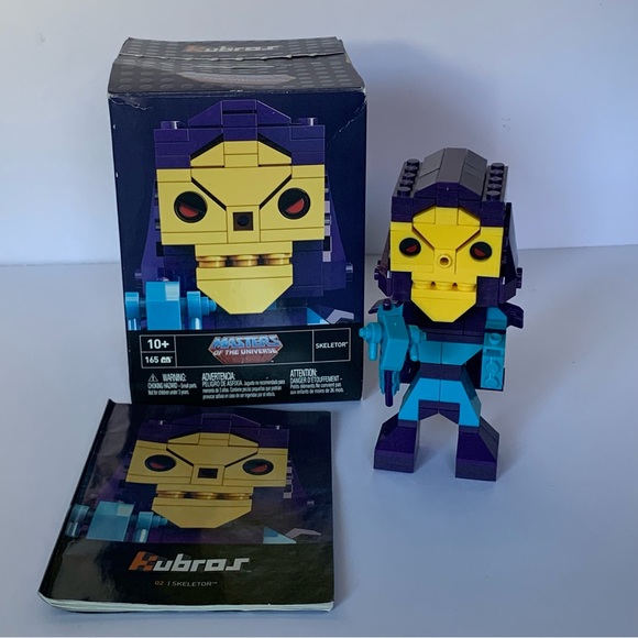 Mega Bloks Kubros Skeletor and He-man Masters of the Universe Figures - Picture 3 of 8